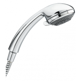 Morgane ABS chrome-plated hand shower with 3 jets, diameter 75 mm - Valentin - Référence fabricant : 90850000000