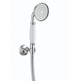 1 jet retro shower set with flexible hose and articulated wall bracket - PF Robinetterie - Référence fabricant : 909CR262