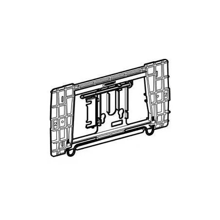 Cadre de fixation pour plaque de commande double touche Geberit Twinline