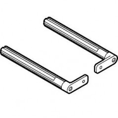 Jeu de vis 1/4 de tour pour plaque de commande Geberit Twinline
