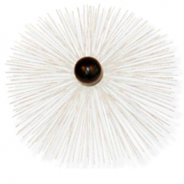 Hérisson de ramonage en polyamide diamètre 100 - Progalva - Référence fabricant : 1611