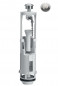 SIAMP Optima S toiletspoelmechanisme, dubbele drukknop, knop chroom