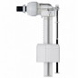 Silent float valve for wall-hung toilet, horizontal supply 12x17