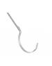 Crochet de gouttière Montpellier déviation 25, tige de 25 cm en acier galvanisé