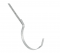 Crochet de gouttière Montpellier déviation 25, tige de 25 cm en acier galvanisé - Frenehard et Michaux - Référence fabricant : ZINCR2525