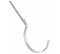 Crochet de gouttière Montpellier déviation 33, tige de 25 cm en acier galvanisé - Frenehard et Michaux - Référence fabricant : ZINCR3325