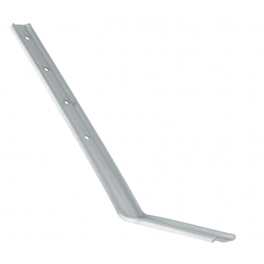 Gambo del gancio 160 mm, dorsale scanalata, acciaio zincato - Frenehard et Michaux - Référence fabricant : QSFVH12CZ16