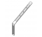 25 cm straight galvanized steel pole for gutter - Frenehard et Michaux - Référence fabricant : FREHAQSFVH12CZ16