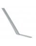 Hampe acier galvanisé droite de 25 cm pour gouttière