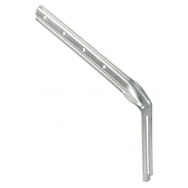250 mm hook tail, ribbed back strap, galvanized steel - Frenehard et Michaux - Référence fabricant : QSFVH12CZ25CH