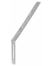 Hampe feuillard pour crochet gouttière 2,5 mm, queue de 498 mm
