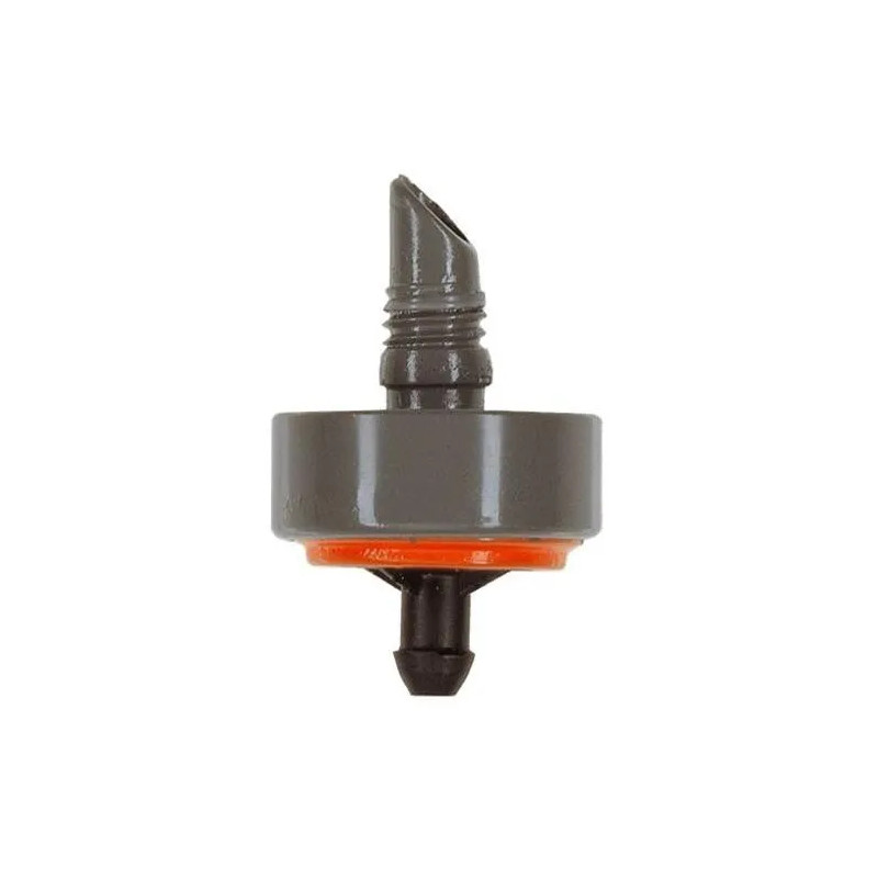 Druppelaar voor 13 mm slang 2 liter per uur met drukregelaar (10 stuks)