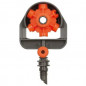 Microsproeier voor 13 mm slang 40 liter per uur 3 meter (2 stuks)