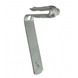 negrafix clamp for fiber cement gutter hook, without light, without screws - Frenehard et Michaux - Référence fabricant : QSFFI4801C