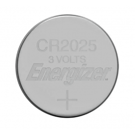 Flat battery CR2025 Lithium button 3V - ENERGIZER - Référence fabricant : E2025