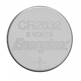 Flat battery CR2032 Lithium button 3V - ENERGIZER - Référence fabricant : E2032