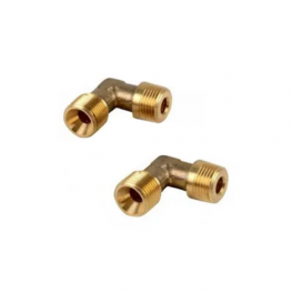 3/8 conical male fuel oil nipple, 3/8 flat, 2 pieces - Diff - Référence fabricant : 602346