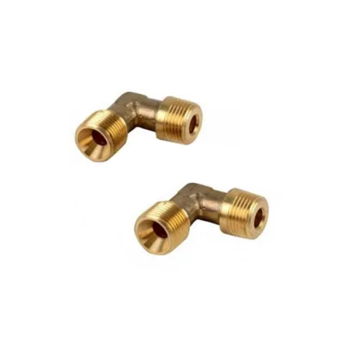 3/8 conical male fuel oil nipple, 3/8 flat, 2 pieces