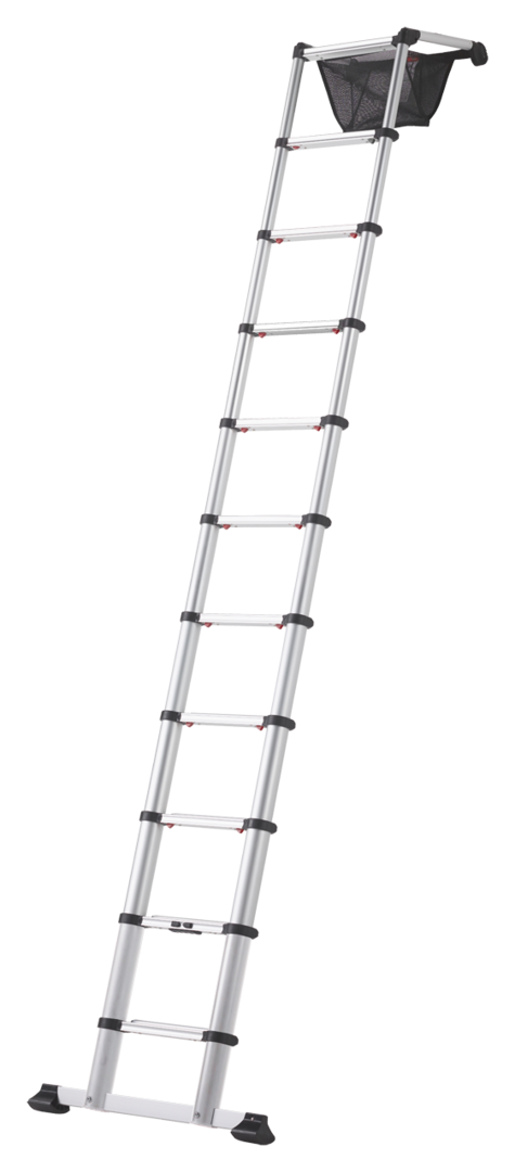 ZOOMMASTER" single telescopic ladder 11 steps - 3.36 meters