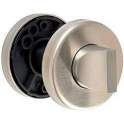 Locking rosette set in stainless steel, 6420 LC