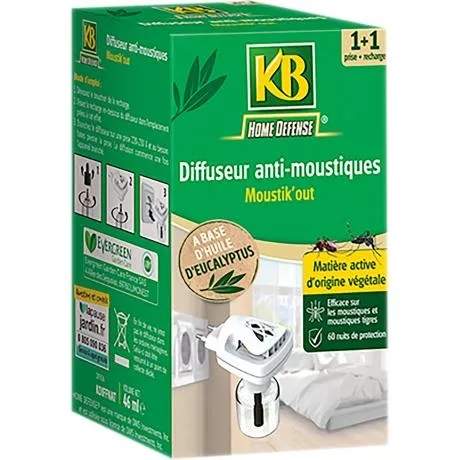 Insecticide-free mosquito diffuser