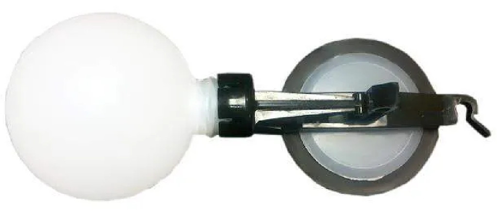 Float ball + valve assembly Delrin mechanism