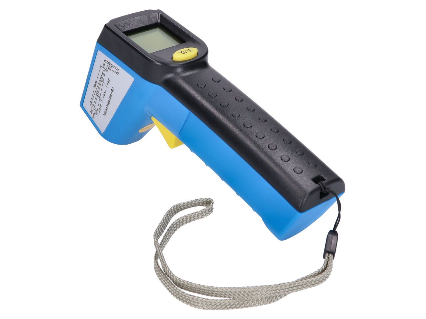 Infrared laser thermometer - 38 °C to + 520 °C