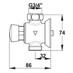 Robinet MM20x27 Presto 60