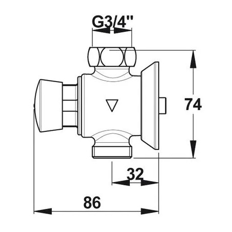 Robinet MM20x27 Presto 60