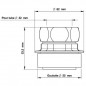 55 connector voor Presto éclair/XL/EYREM diameter 32, G35
