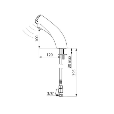 Robinet électronique Tempomatic 3