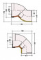 Wc-manchet diameter 100 Wc-manchet diameter 100