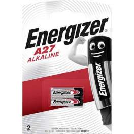 Battery A27 12V alkaline, set of two batteries. - ENERGIZER - Référence fabricant : E27B2