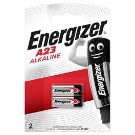 A23 V23GA Batteria alcalina da 12 V, set di due batterie. - ENERGIZER - Référence fabricant : E23AB2