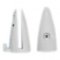 Witte bodemgeleider voor 6 mm glas