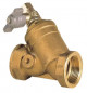 Bronzen filter met 26x34 mazen en klep