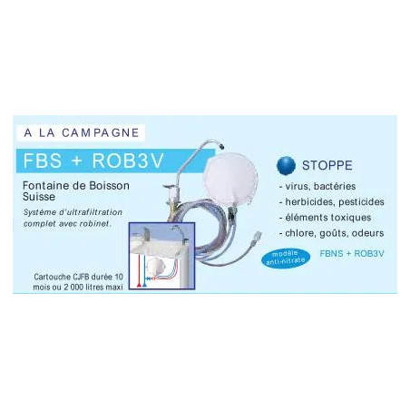 Rubinetto per bere cromato