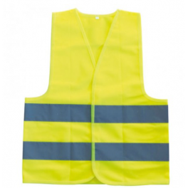 Yellow fluorescent safety vest standard - ALTIUM - Référence fabricant : 162909