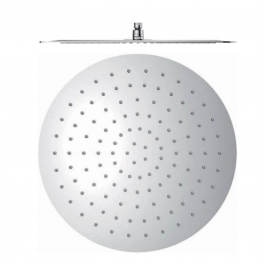Extra-flat shower head, 20 cm, 15x21 on ball joint - PF Robinetterie - Référence fabricant : ROCR202