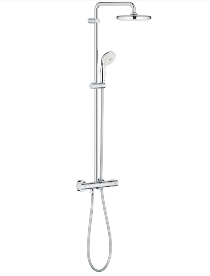 Shower column with thermostatic mixer TEMPESTA SYSTEM 210
