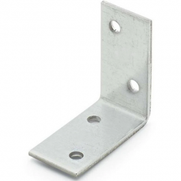 Galvanized steel assembly bracket 40x40x20 thickness 2mm - I.N.G Fixations - Référence fabricant : A471460