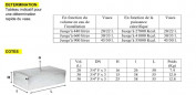 50L 3-pijps 20x27 tole open expansievat