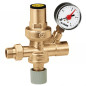 1/2'' automatische aanvoer met afsluitkleppen en manometer