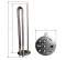 RHONELEC immersion heater (without anode or gasket) - 5000W - Chaffoteaux - Référence fabricant : STAR5407013