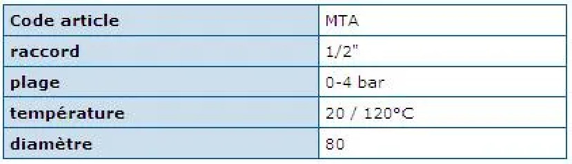 Axiaal 15x21 manothermometer