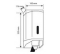 Soap dispenser Hexotol steel white - HEXOTOL - Référence fabricant : HEX310401