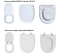 Equivalent seat Marly 1 SELLES white, horizontal fixation - ESPINOSA - Référence fabricant : ETOAB02456108