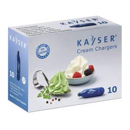 Gas cartridge blue cream color (set of 10) - Kayser - Référence fabricant : 813733