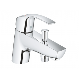 Nuevo mezclador Eurosmart de un orificio para bañera y ducha - Grohe - Référence fabricant : 33412002