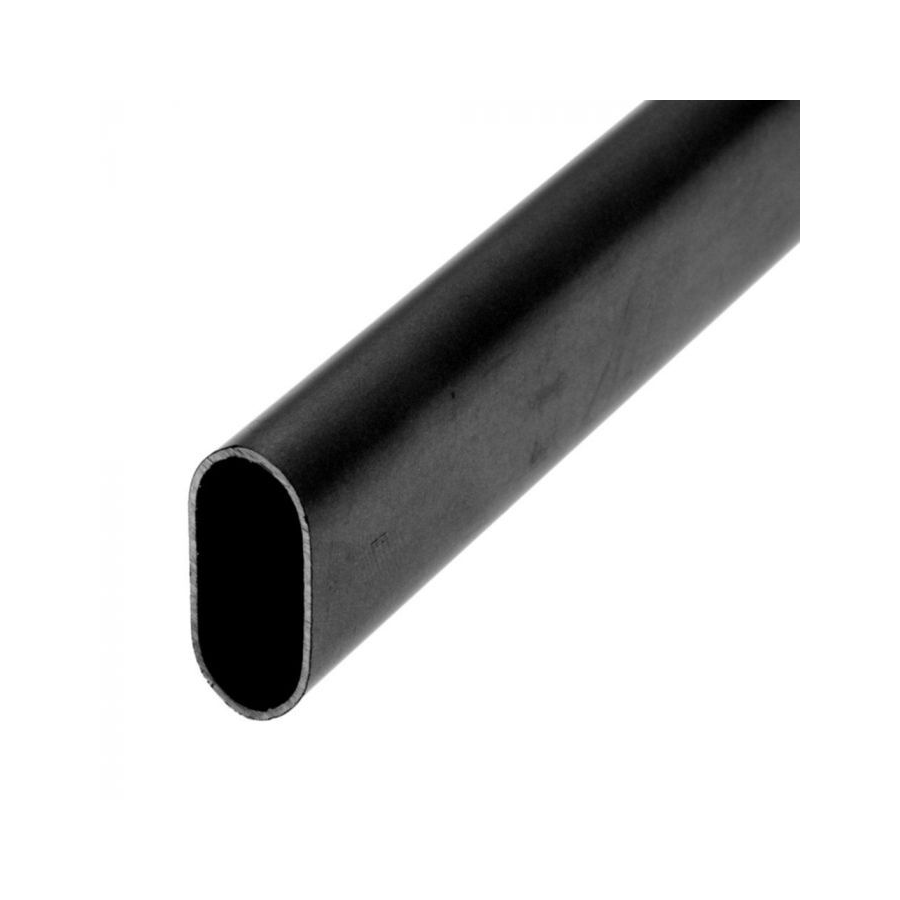 Tubo appendiabiti 30x15 mm, 2 metri, acciaio nero - ESPINOSA
